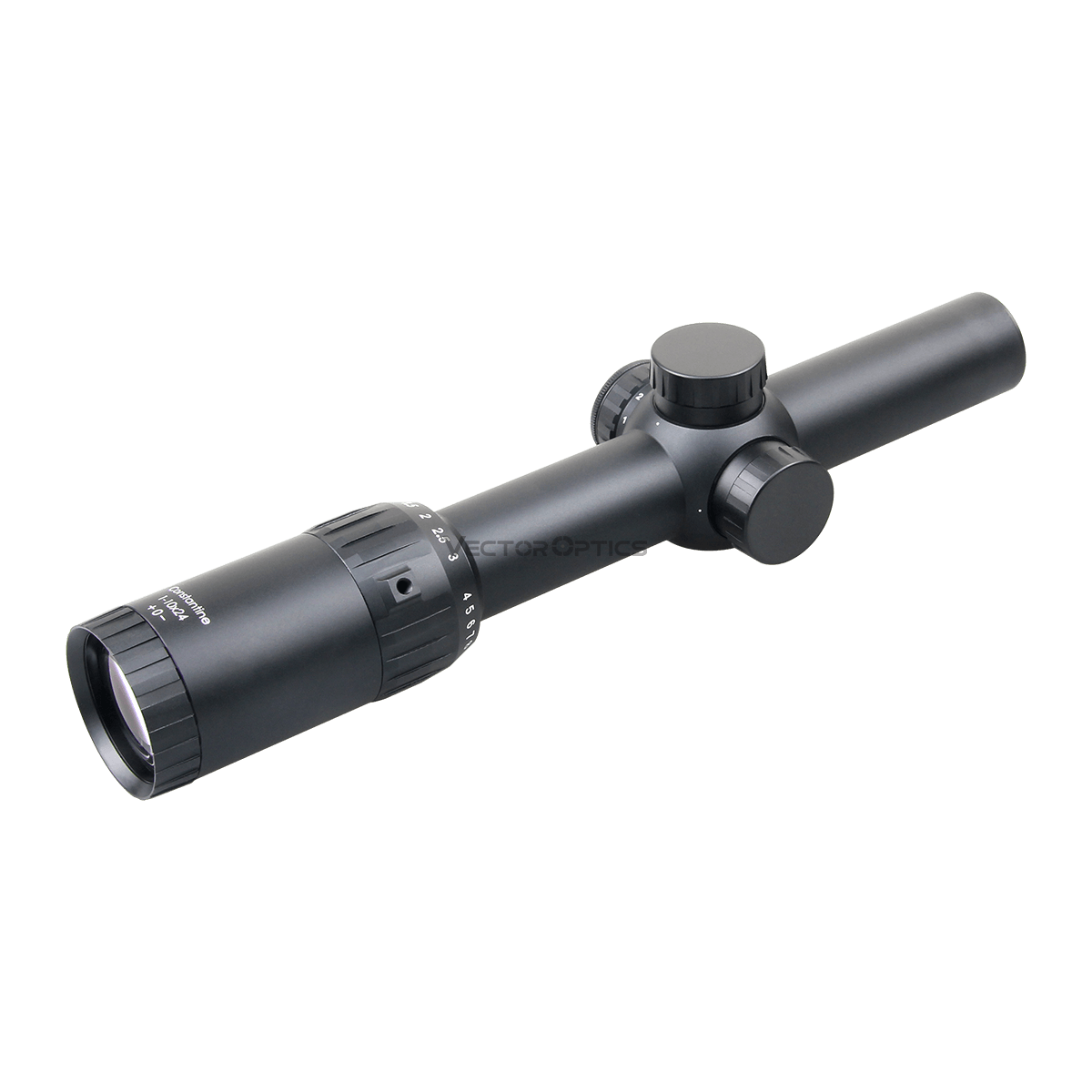 Vector Optics Constantine 1-10x24 Fiber Center Dot richtkijker 