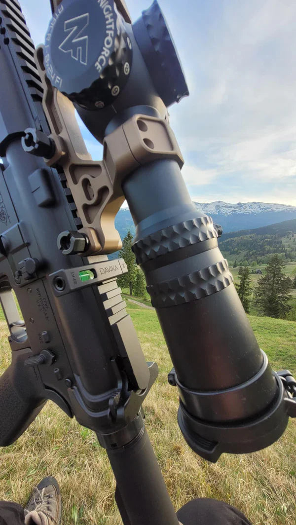 Zijdelingse waterpas voor richtkijker | Picatinny-basis