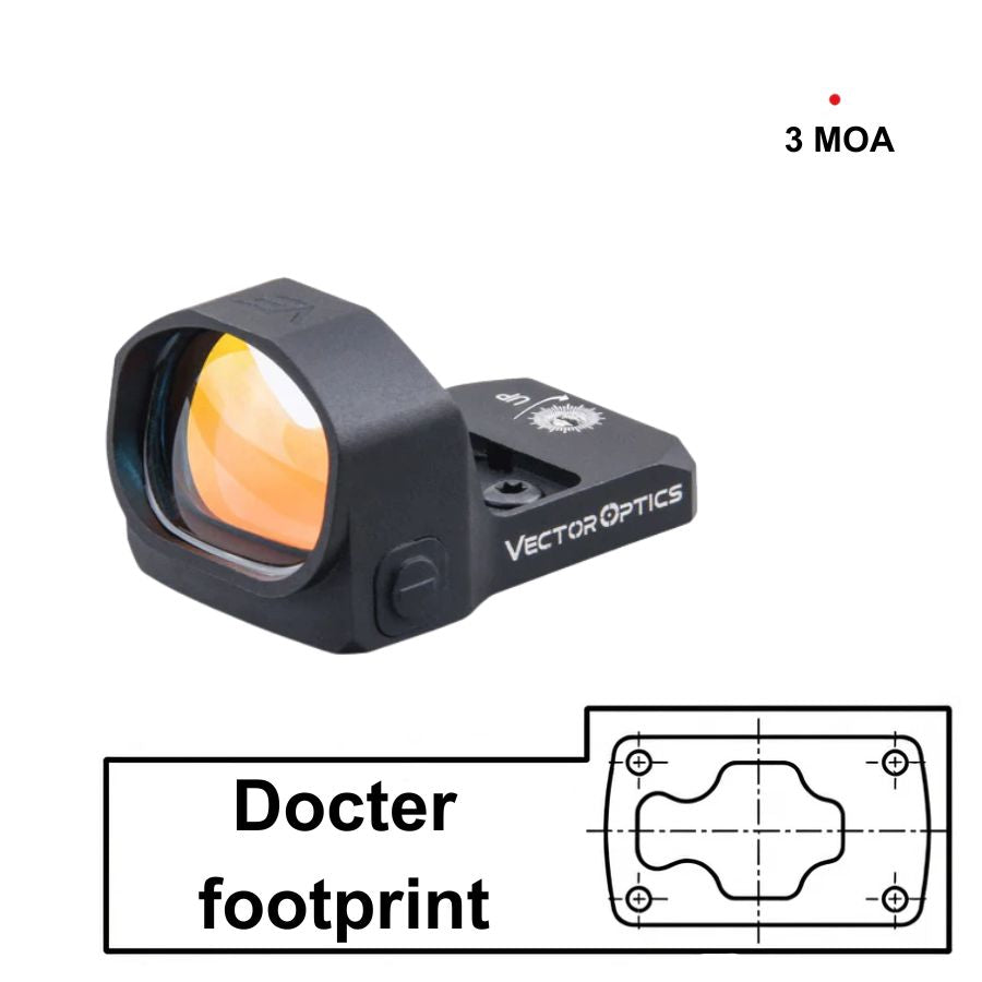 Vector Optics Frenzy-X 1x20x28 red dot vizier
