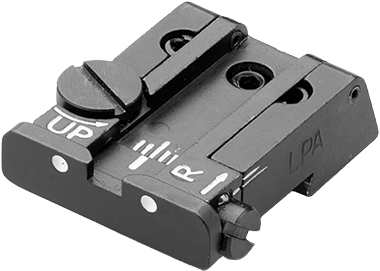 CZ P-10 verstelbare keep | witte stippen