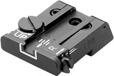CZ P-10 verstelbare keep | witte lijnen