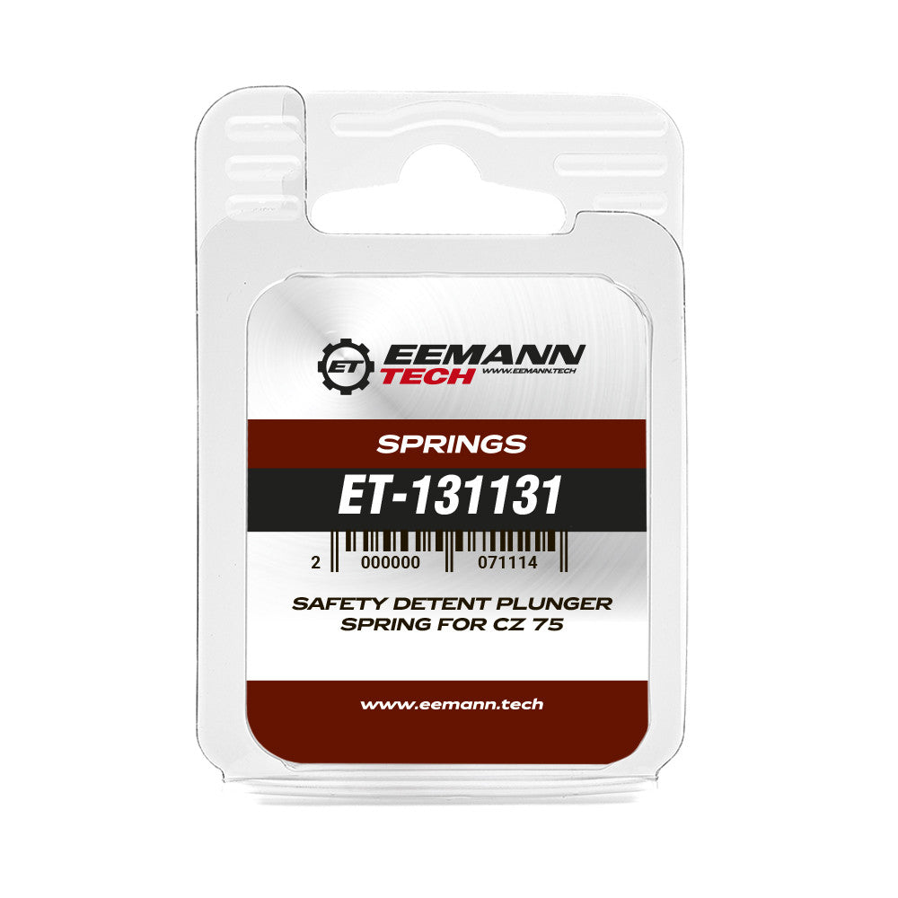 CZ Shadow 2 CZ TS 2 CZ 75B & SP-01 veiligheid detent plunger spring