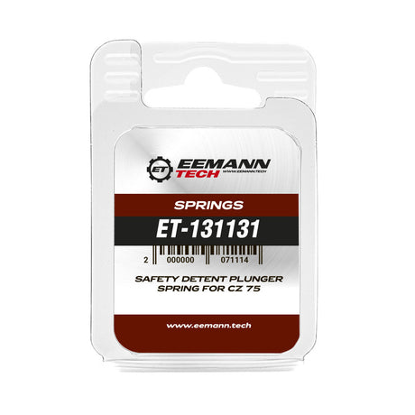 CZ Shadow 2 CZ TS 2 CZ 75B & SP-01 veiligheid detent plunger spring