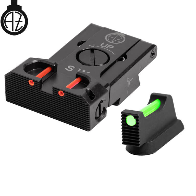 CZ Shadow 2, CZ 75 SP-01 Shadow adjustable sight set with fiber optics | type B