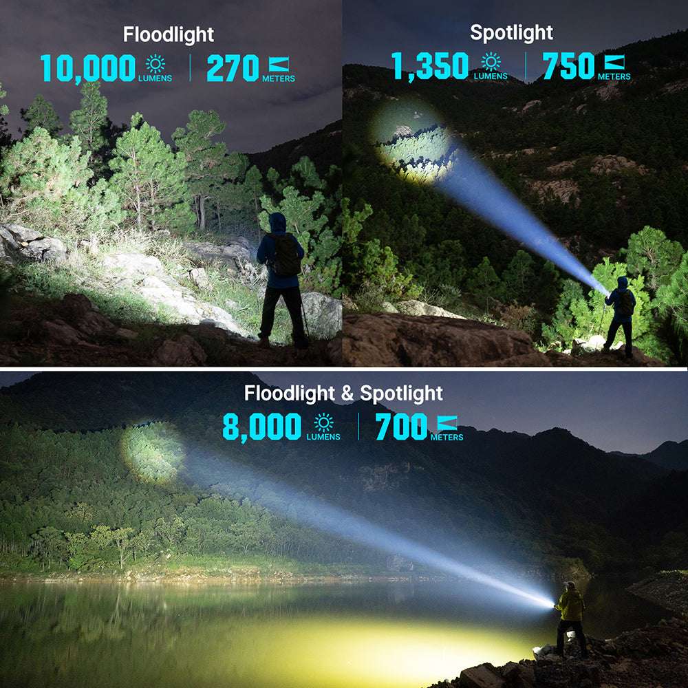 Olight Marauder 2 Mini | krachtige oplaadbare zaklamp | 10.000 lm