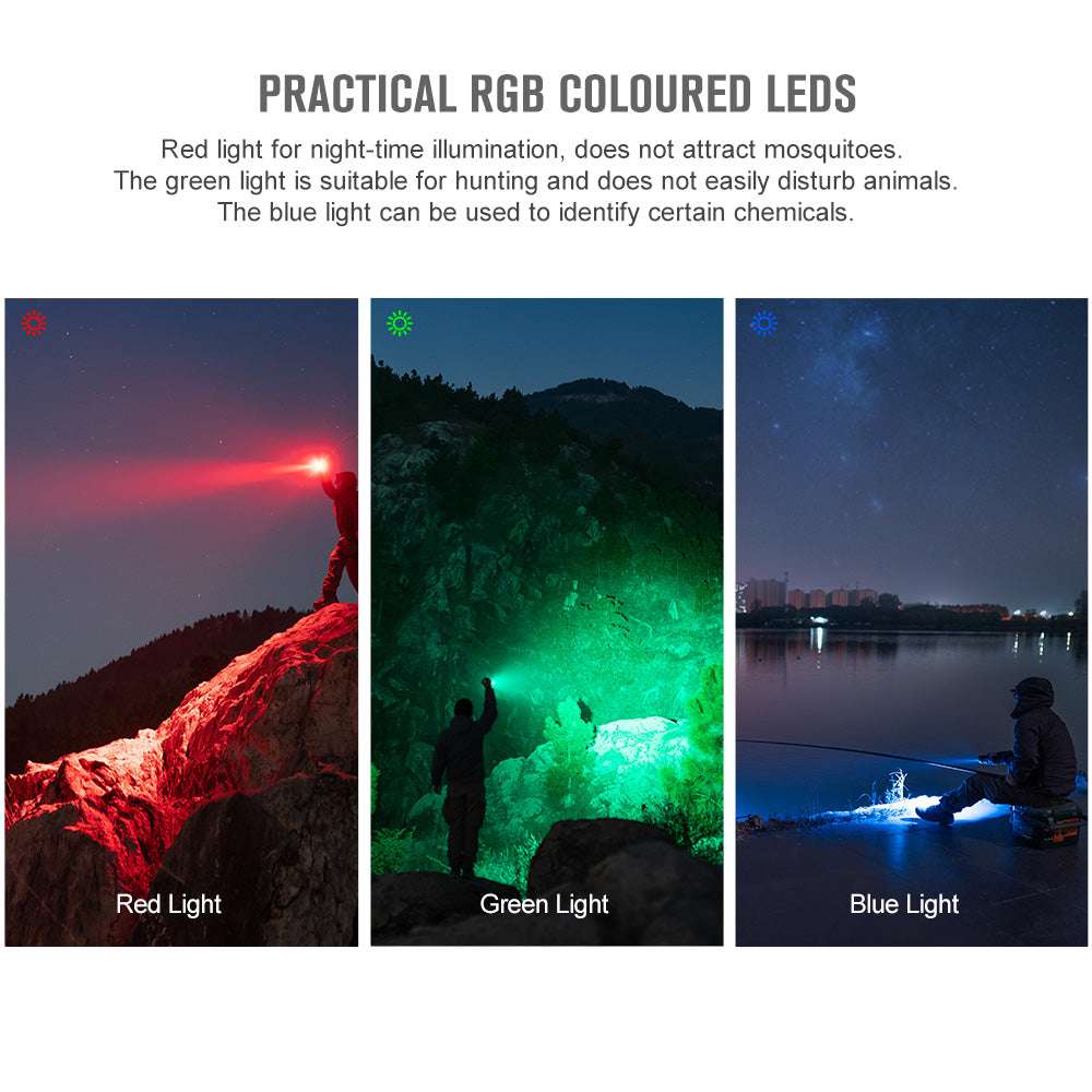 Olight Marauder Mini | oplaadbare zaklamp met meerdere kleuren | 7.000 lm