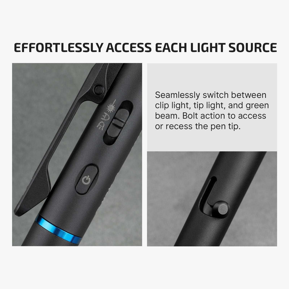 Olight O'Pen 3 | multifunctionele penlight | 120 lm + groene laser