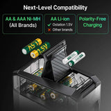 Olight Ostation 2 Pro | slimme AA/AAA batterijlader | 3-in-1