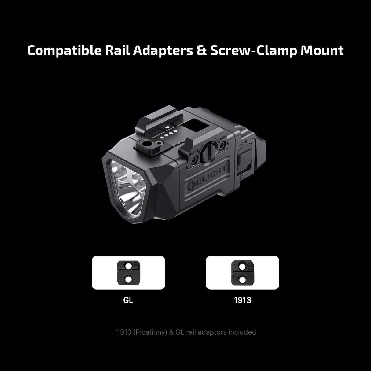 Olight PL X | pistoollamp | 1.200 lm