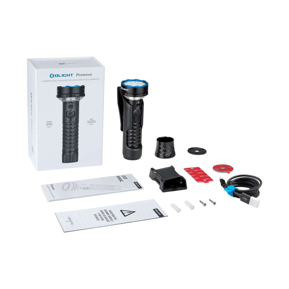 Olight Prowess | zaklamp met bidirectionele verlichting | 5.000 lm