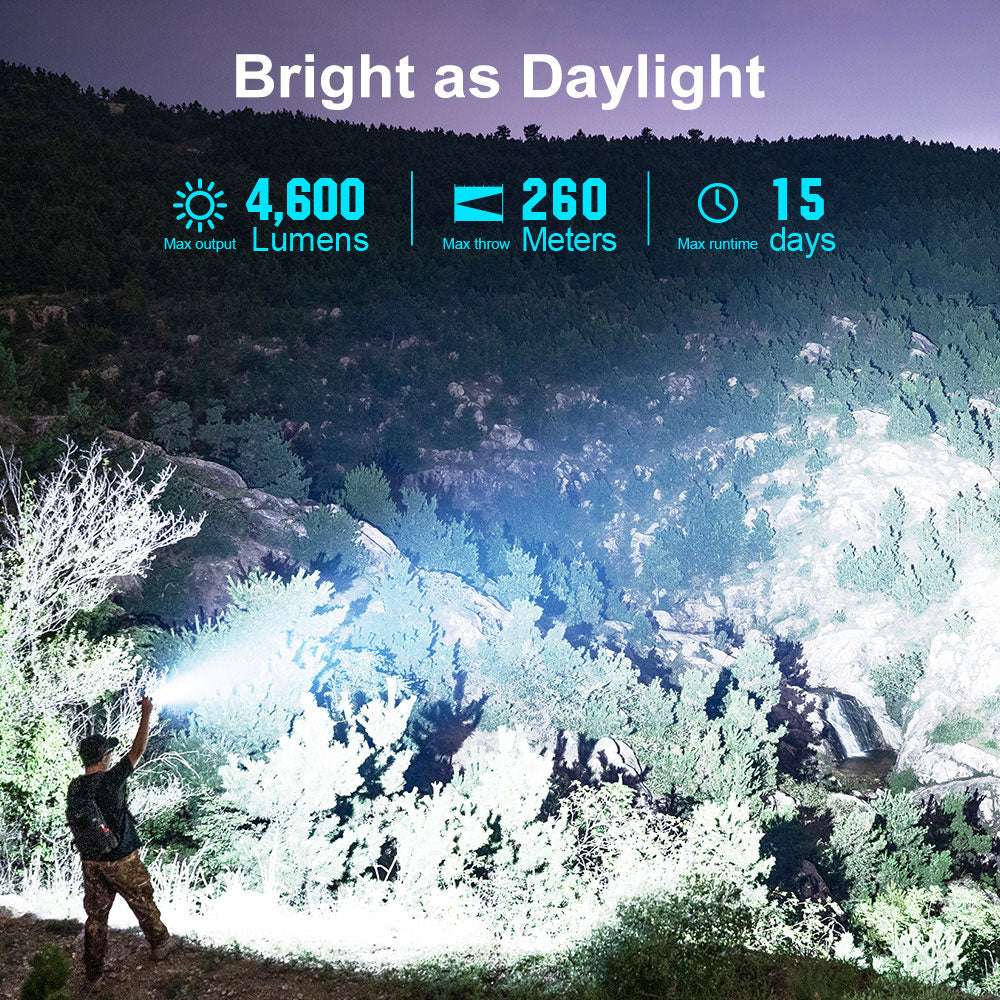 Olight Seeker 4 Pro | krachtige zaklamp | 4.600 lm