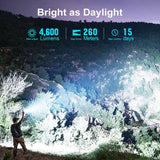 Olight Seeker 4 Pro | krachtige zaklamp | 4.600 lm