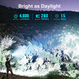 Olight Seeker 4 Pro | krachtige zaklamp | 4.600 lm