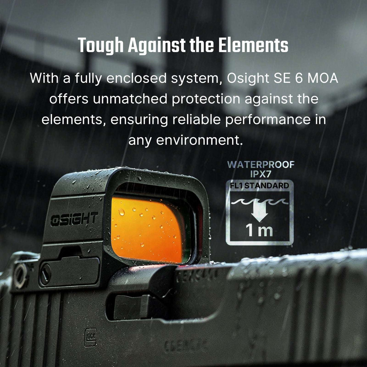 Osight SE [rood] | 6 MOA
