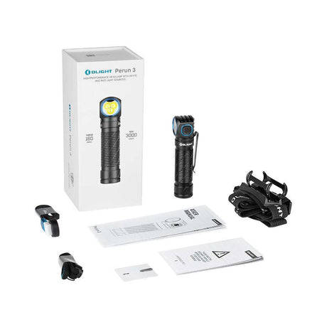 Olight Perun 3 | oplaadbare hoofdlamp | 3.000 lm