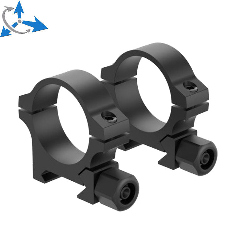 30mm montageringen | Picatinny rail met schroefmoer JK-N